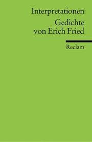 Tapa de Gedichte von Erich Fried