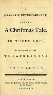 Tapa de A dramatic entertainment, called a Christmas tale