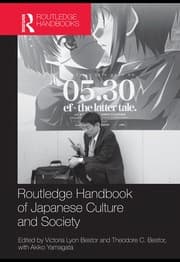 Tapa de Routledege handbook of Japanese culture and society