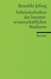 Tapa de Arbeitstechniken des literaturwissenschaftlichen Studiums