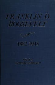 Tapa de Franklin Delano Roosevelt, 1882-1945