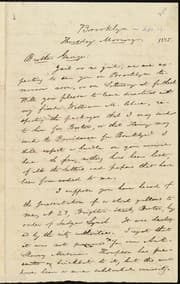Tapa de [Letter to] Brother George