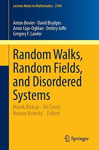 Tapa de Random Walks, Random Fields, and Disordered Systems