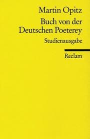 Tapa de Buch von der Deutschen Poeterey (1624). Studienausgabe