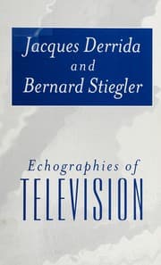 Tapa de ECHOGRAPHIES OF TELEVISION; FILMED INTERVIEWS; TRANS. BY JENNIFER BAJOREK