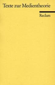 Tapa de Texte zur Medientheorie