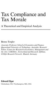 Tapa de Tax compliance and tax morale