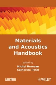 Tapa de Materials and acoustics handbook