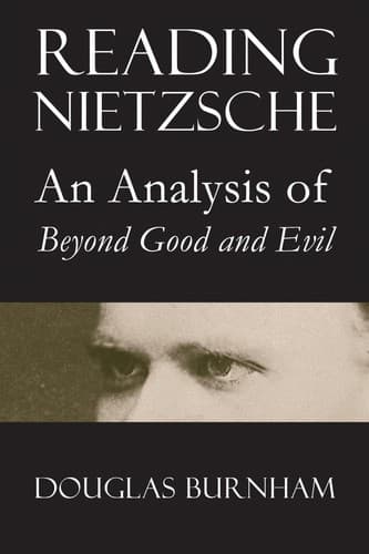 Tapa de Reading Nietzsche