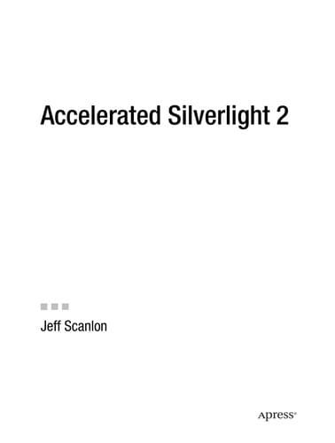 Tapa de Accelerated Silverlight 2