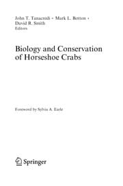 Tapa de Biology and Conservation of Horseshoe Crabs