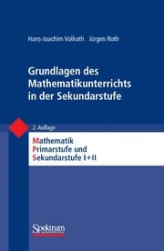 Tapa de Grundlagen des Mathematikunterrichts in der Sekundarstufe