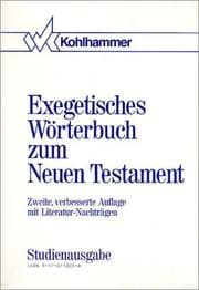Tapa de Exegetisches Wörterbuch zum Neuen Testament