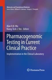 Tapa de Pharmacogenomic testing in current clinical practice