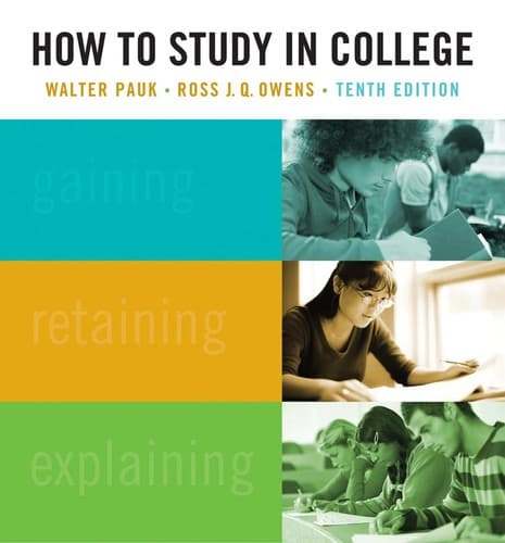 Tapa de How to study in college
