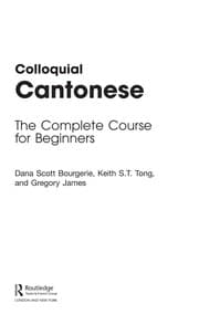 Tapa de Colloquial Cantonese