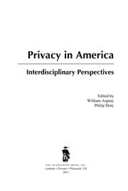 Tapa de Privacy in America