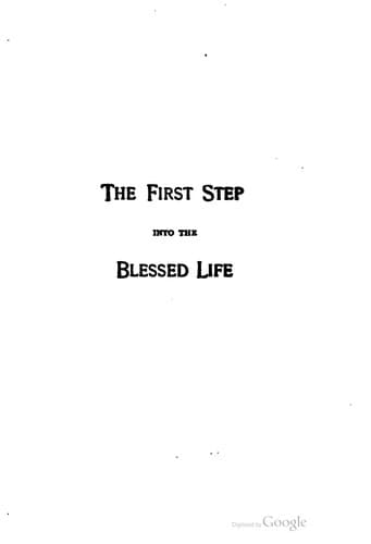 Tapa de Steps into the blessed life ...