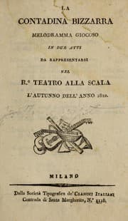 Tapa de La contadina bizzarra