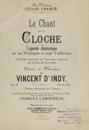 Tapa de Le chant de la cloche