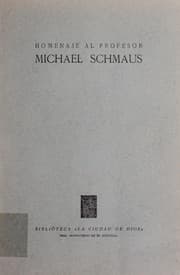 Tapa de Homenaje al profesor Michael Schmaus en su sesenta y cinco cumplean os
