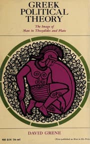 Tapa de Greek political theory