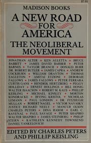 Tapa de New Road for America: The Neoliberal Movement