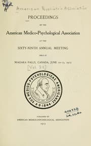 Tapa de Proceedings of the annual meeting