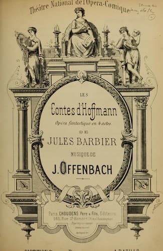 Tapa de Les contes d'Hoffmann