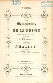Tapa de Mousquetaires de la reine