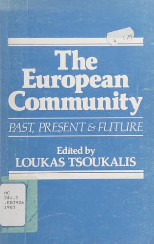 Tapa de The European Community