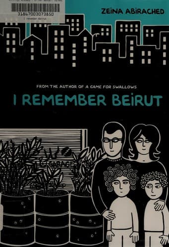Tapa de I remember Beirut