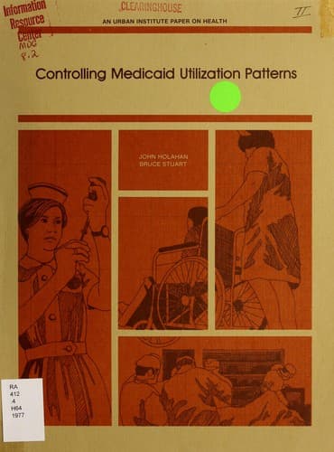 Tapa de Controlling medicaid utilization patterns