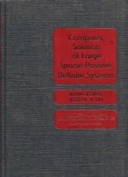 Tapa de Computer solution of large sparse positive definite systems