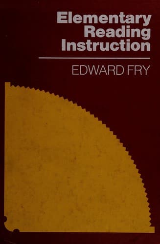 Tapa de Elementary reading instruction