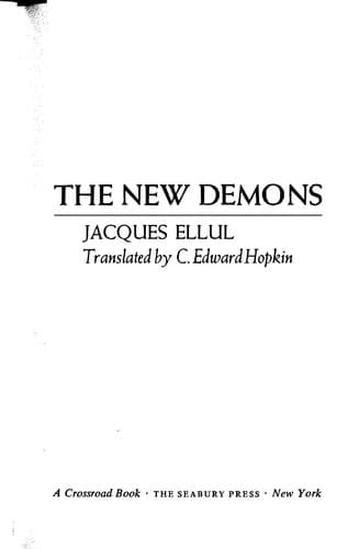 Tapa de The new demons