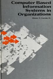 Tapa de Computer-based information systems in organizations