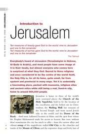 Tapa de The rough guide to Jerusalem