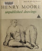 Tapa de Henry Moore: unpublished drawings