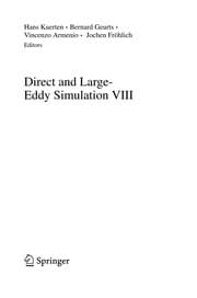 Tapa de Direct and Large-Eddy Simulation VIII