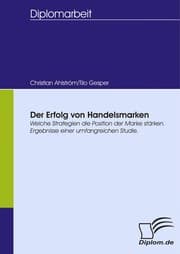 Tapa de Der Erfolg von Handelsmarken