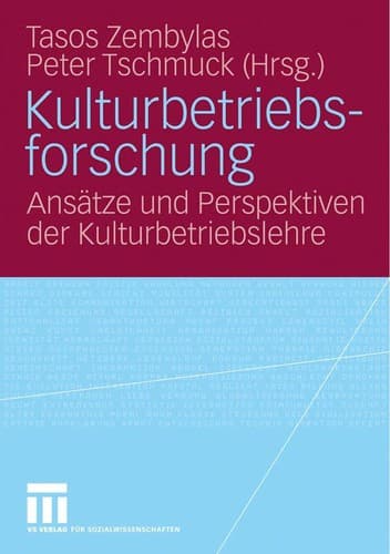 Tapa de Kulturbetriebsforschung