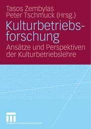 Tapa de Kulturbetriebsforschung