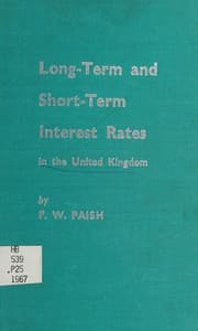 Tapa de Long-term and short-term interest rates