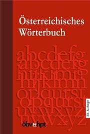 Tapa de Österreichisches Wörterbuch