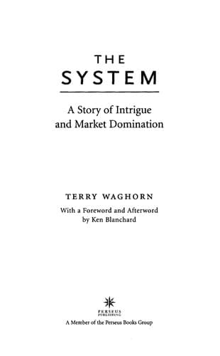 Tapa de The system