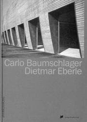 Tapa de Carlo Baumschlager, Dietmar Eberle