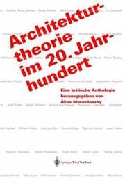 Tapa de Architekturtheorie im 20. Jahrhundert