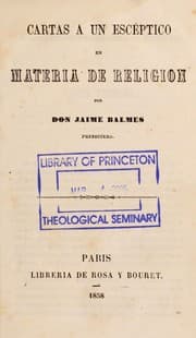 Tapa de Cartas a un esce ptico en materia de religion