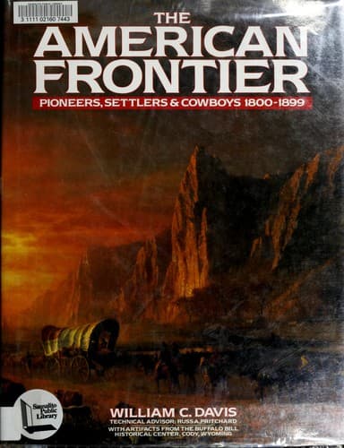 Tapa de The American frontier